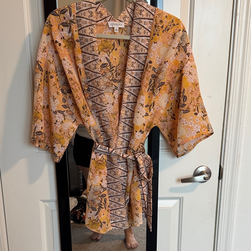 Floral Kimono Robe